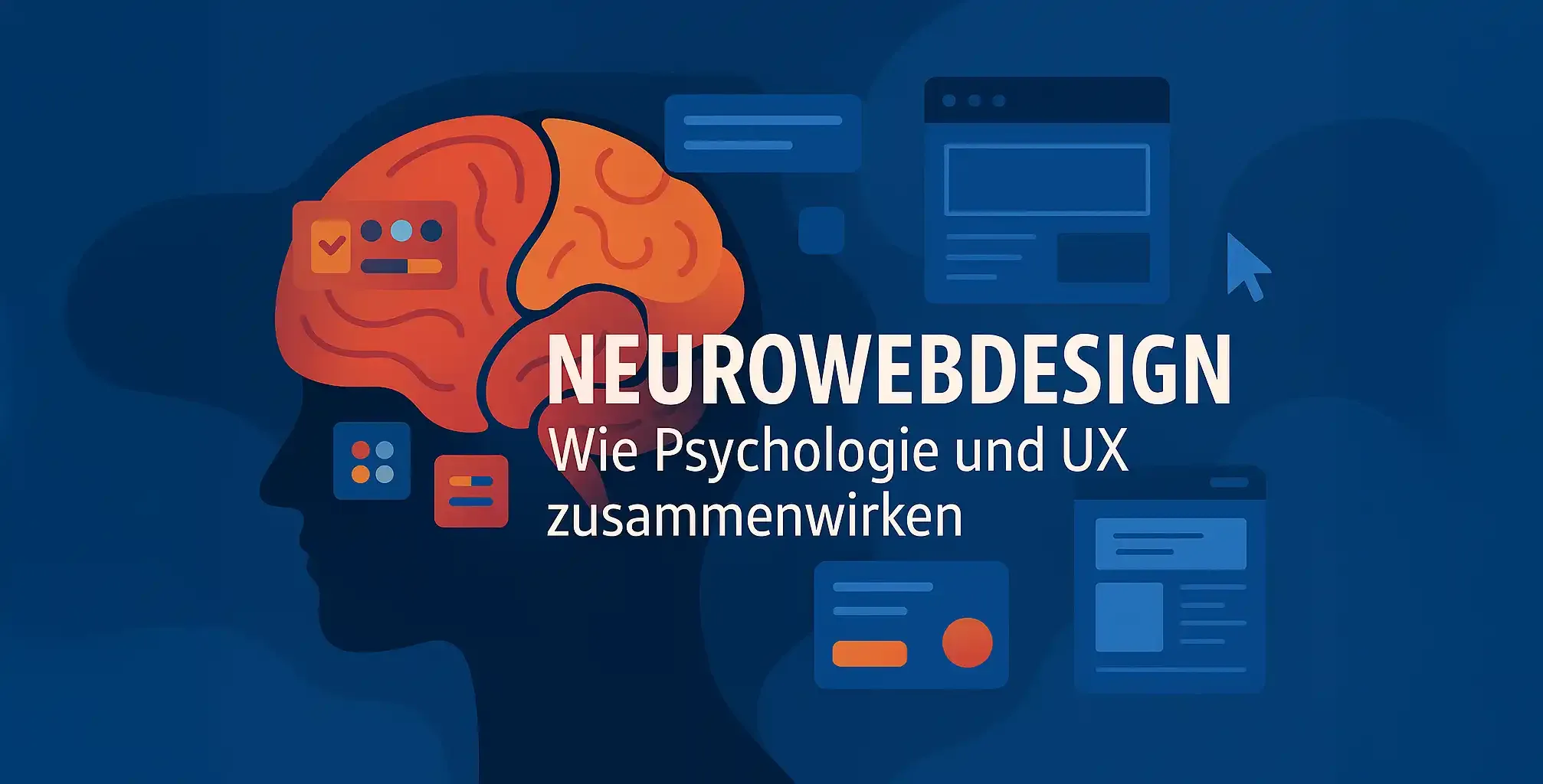 Beitragsbild für Neurowebdesign: Wie Psychologie und UX zusammenwirken