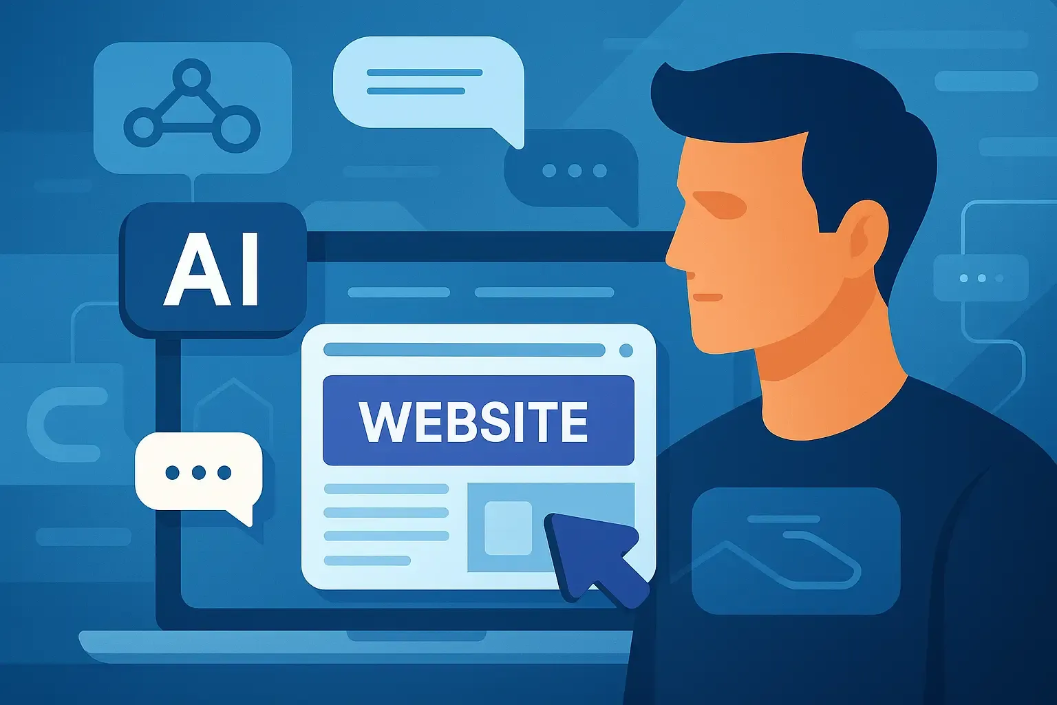 Beitragsbild für SEO für KI: Wie deine Website in KI-Ergebnissen sichtbar bleibt (und gewinnt)