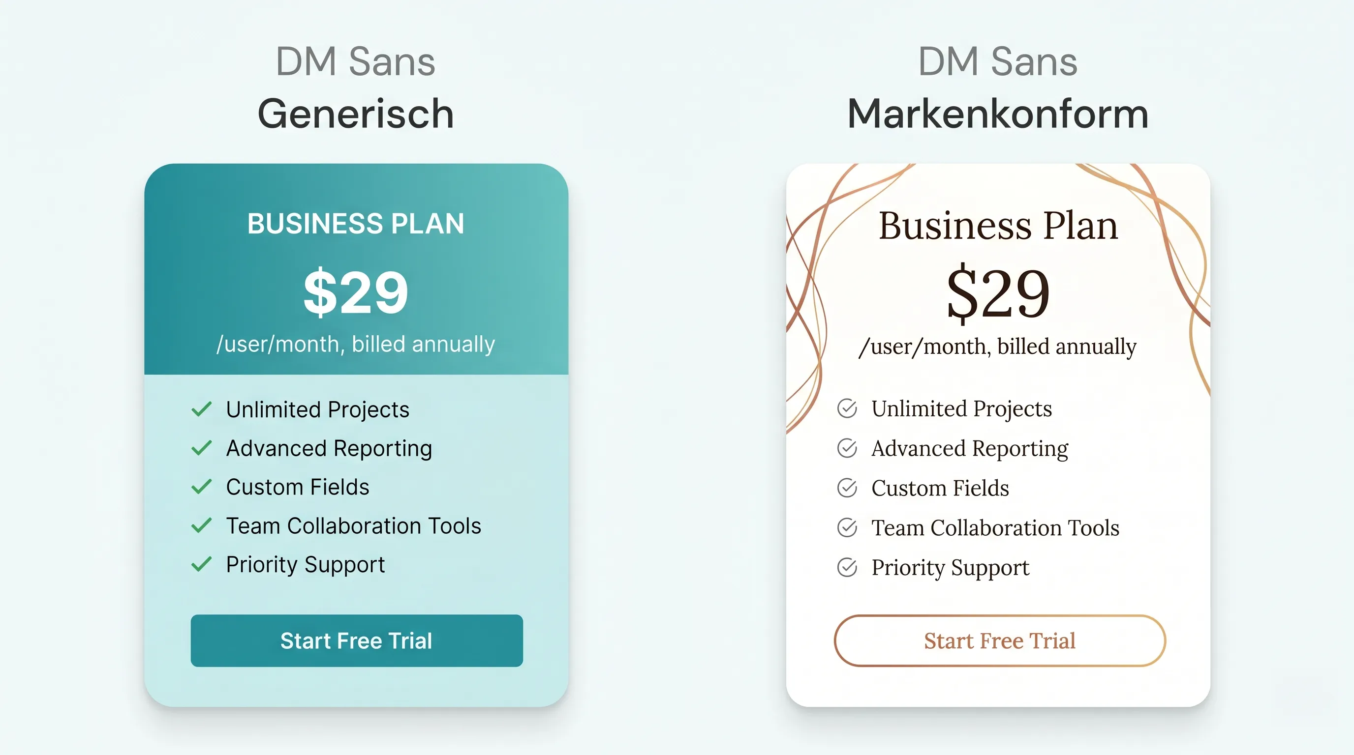 claude design generisch markenkonform